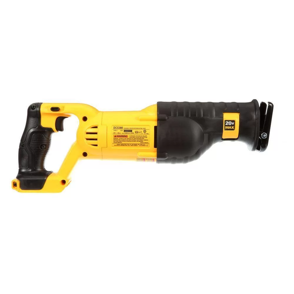 DEWALT DCS380BW230 20V MAX Cordless Reciprocating Saw and (1) 20V MAX Compact Lithium-Ion 3.0Ah Battery