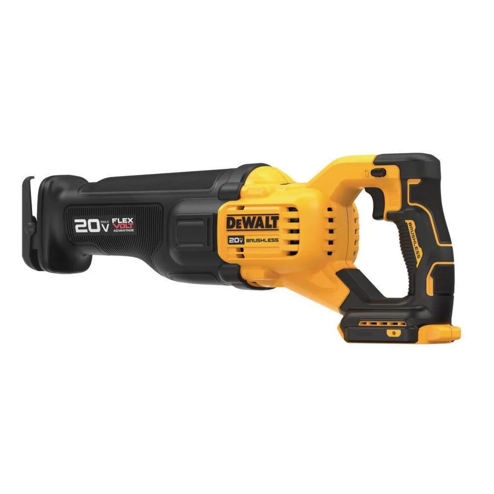 DEWALT DCS386BW606 20V MAX Lithium Ion Cordless Brushless Reciprocating Saw with FLEXVOLT Advantage and FLEXVOLT 6.0Ah Battery