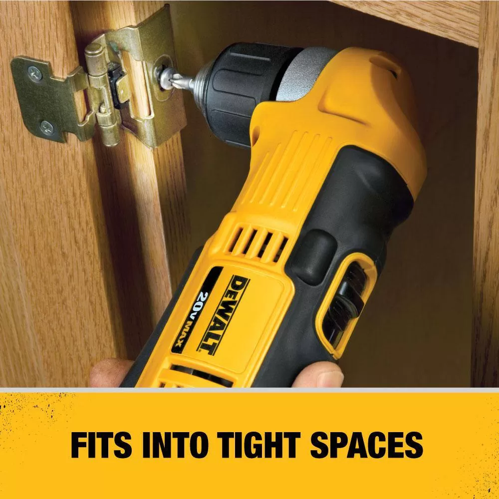 DEWALT DCB230CW740B 20V MAX Cordless 3/8 in. Right Angle Drill/Driver and (1) 20V 3.0Ah Battery and Charger