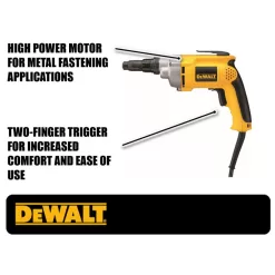 DEWALT DW267 6.5-Amp 2,000 RPM Variable Speed Reversing Versa-Clutch Screw Gun