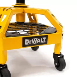 DEWALT DXSTAH025 24 in. H x 16 in. W x 16 in. D Adjustable Shop Stool with Casters