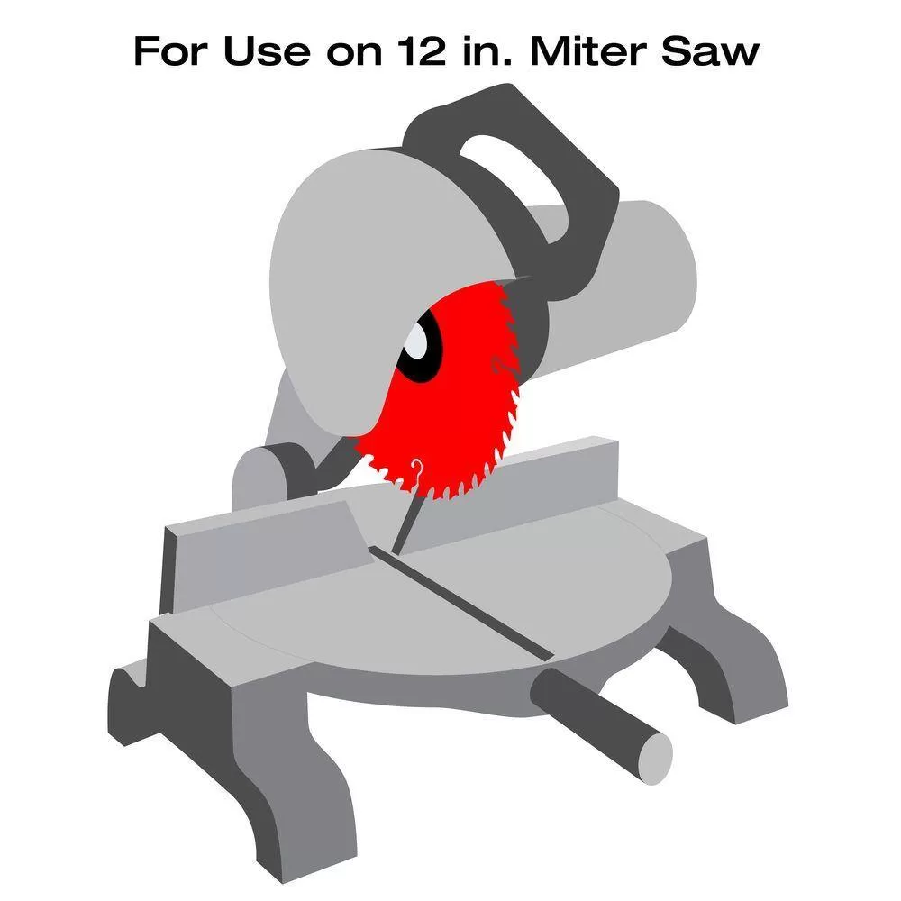 DIABLO D1208DH HARDIEBlade 12 in. x 8-Tooth Polycrystalline Diamond (PCD) Tipped Fiber Cement Circular Saw Blade