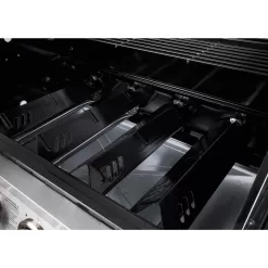 Dyna-Glo DGB515SDP-D 5-Burner Open Cart Propane Gas Grill in Stainless Steel with Side Burner