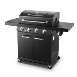 Dyna-Glo DGP483CSP-D Premier 4-Burner Propane Gas Grill in Black