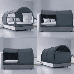 Alvantor Bed Tent Pop Up Canopy Twin Size Charcoal