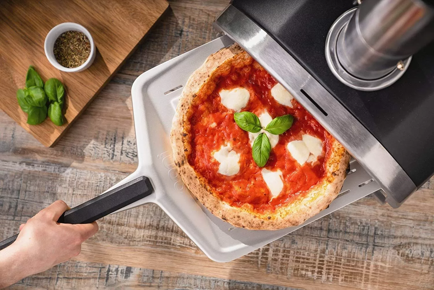 Ooni Fyra 12 Wood Fired Outdoor Pizza Oven Portable Hard Wood Pellet Pizza Oven Ideal for Any Outdoor Kitchen