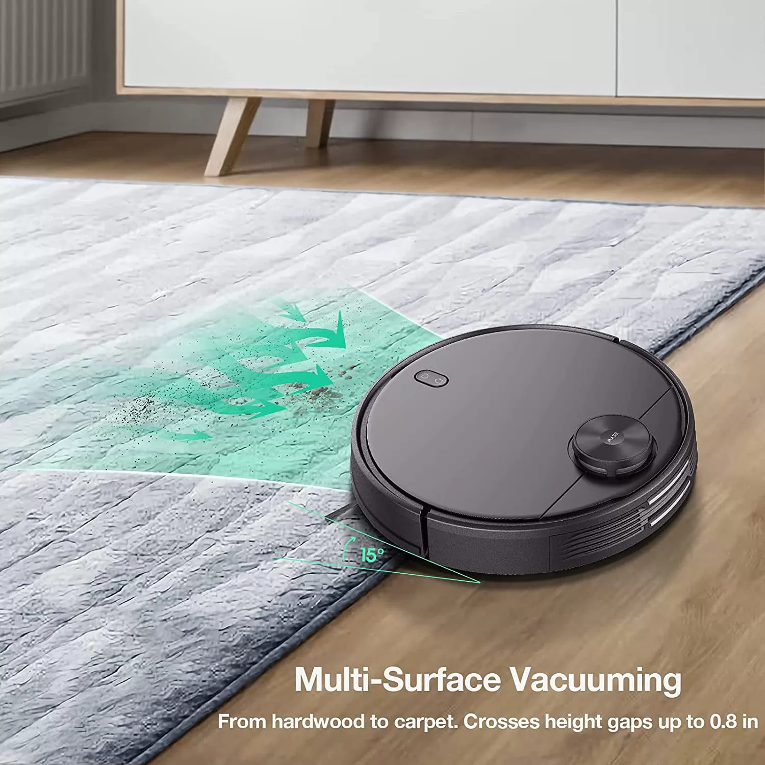 Wyze Robot Vacuum with LiDAR Room Mapping