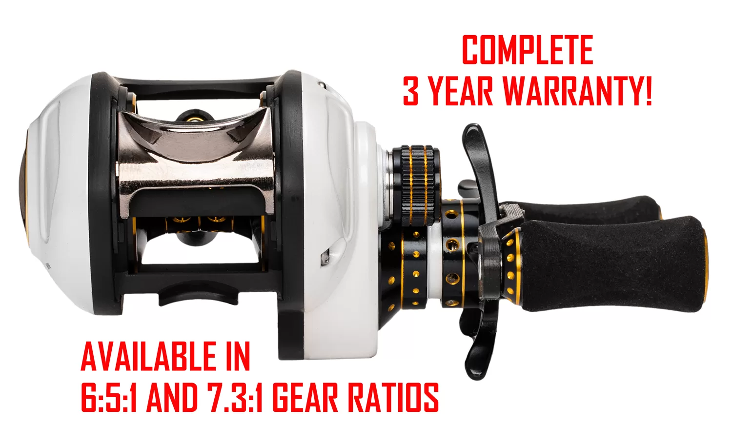 Ardent Apex Grand Baitcast Reel,7.3:1 Gear Ratio, Right Hand