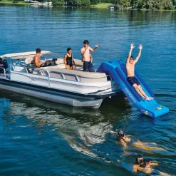 WOW SPORTS Inflatable Waterfall Slide for Pontoon Boats 1 Person