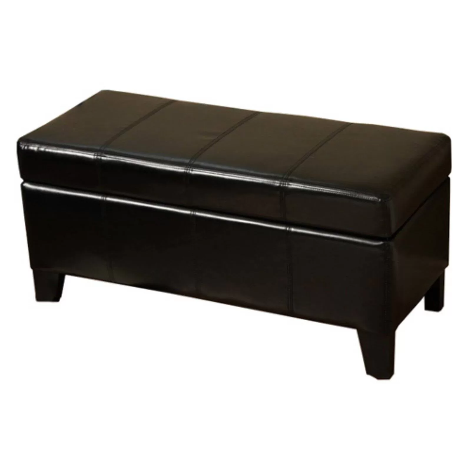Warehouse of Tiffany Ariel Storage Bench - Black