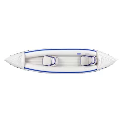 Sea Eagle 370 Pro 3 Person Inflatable Water Sport Kayak Canoe Package