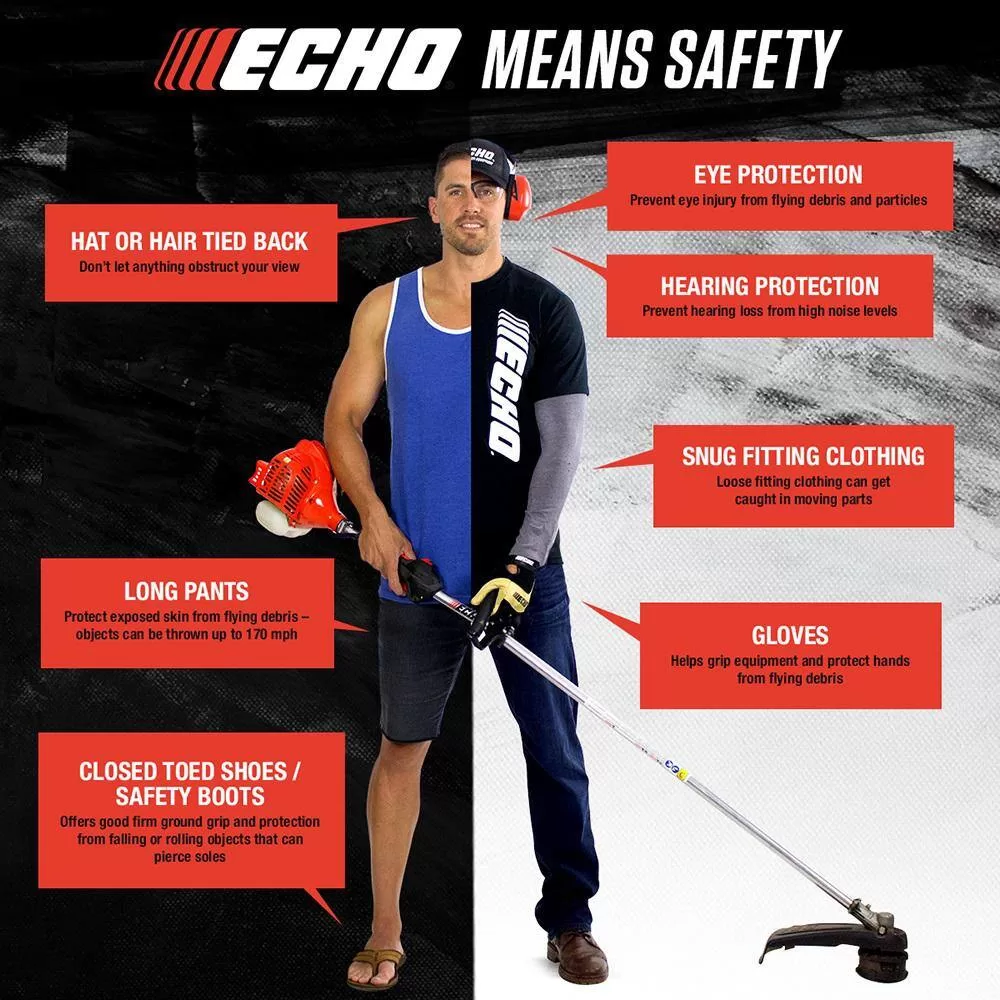 ECHO 25.4 cc Gas String Trimmer