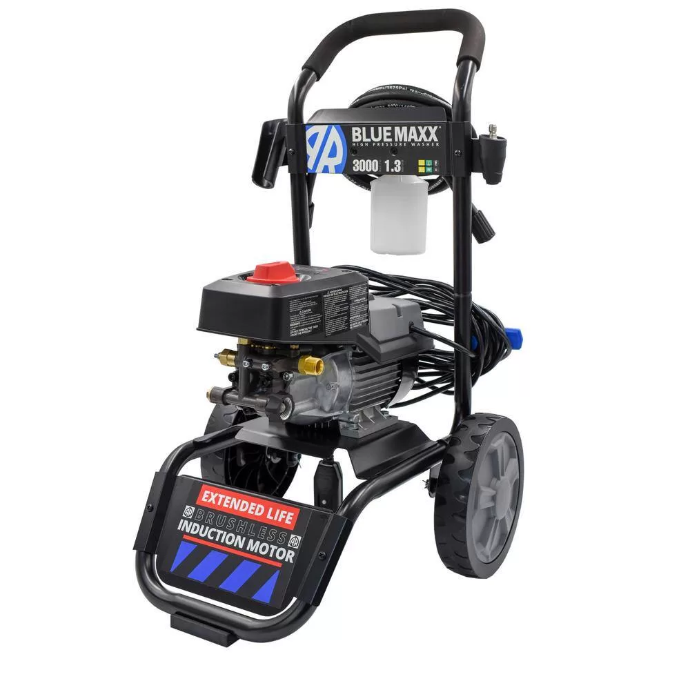 Unbranded Maxx3000 AR Blue Clean Maxx3000, 3000 PSI, 1.3 GPM, Electric Induction Motor Pressure Washer