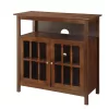Convenience Concepts 36 in. Espresso Wood TV Stand 42 in. with Doors