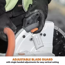 Evolution Power Tools R300DCT 12 In. Electric Concrete Cut-Off Saw, With 12 In. Diamond Blade