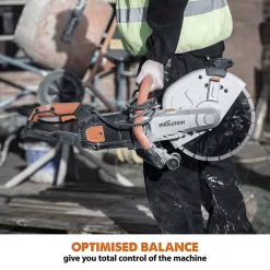 Evolution Power Tools R300DCT 12 In. Electric Concrete Cut-Off Saw, With 12 In. Diamond Blade
