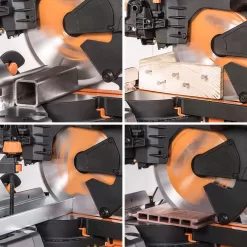 Evolution Power Tools R255SMSDB+ 15 Amp 10 in. Dual Bevel Sliding Miter Saw