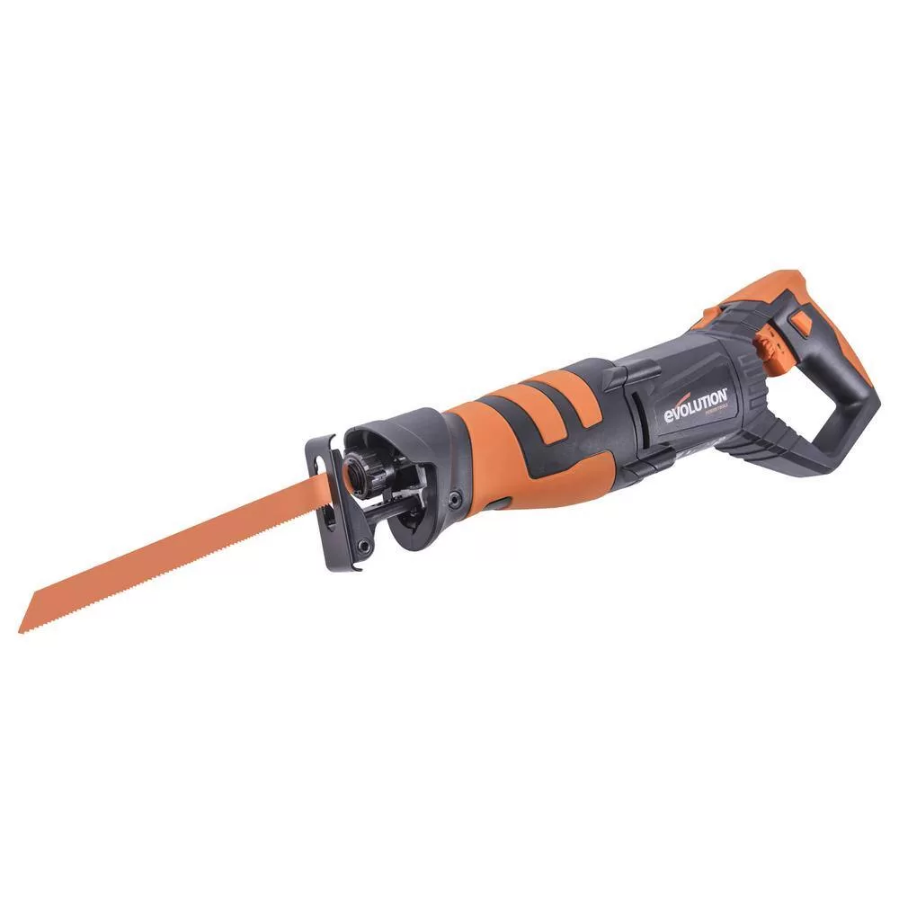 Evolution Power Tools R230RCP 7 Amp Multi-Material Reciprocating Saw with 4-Blades