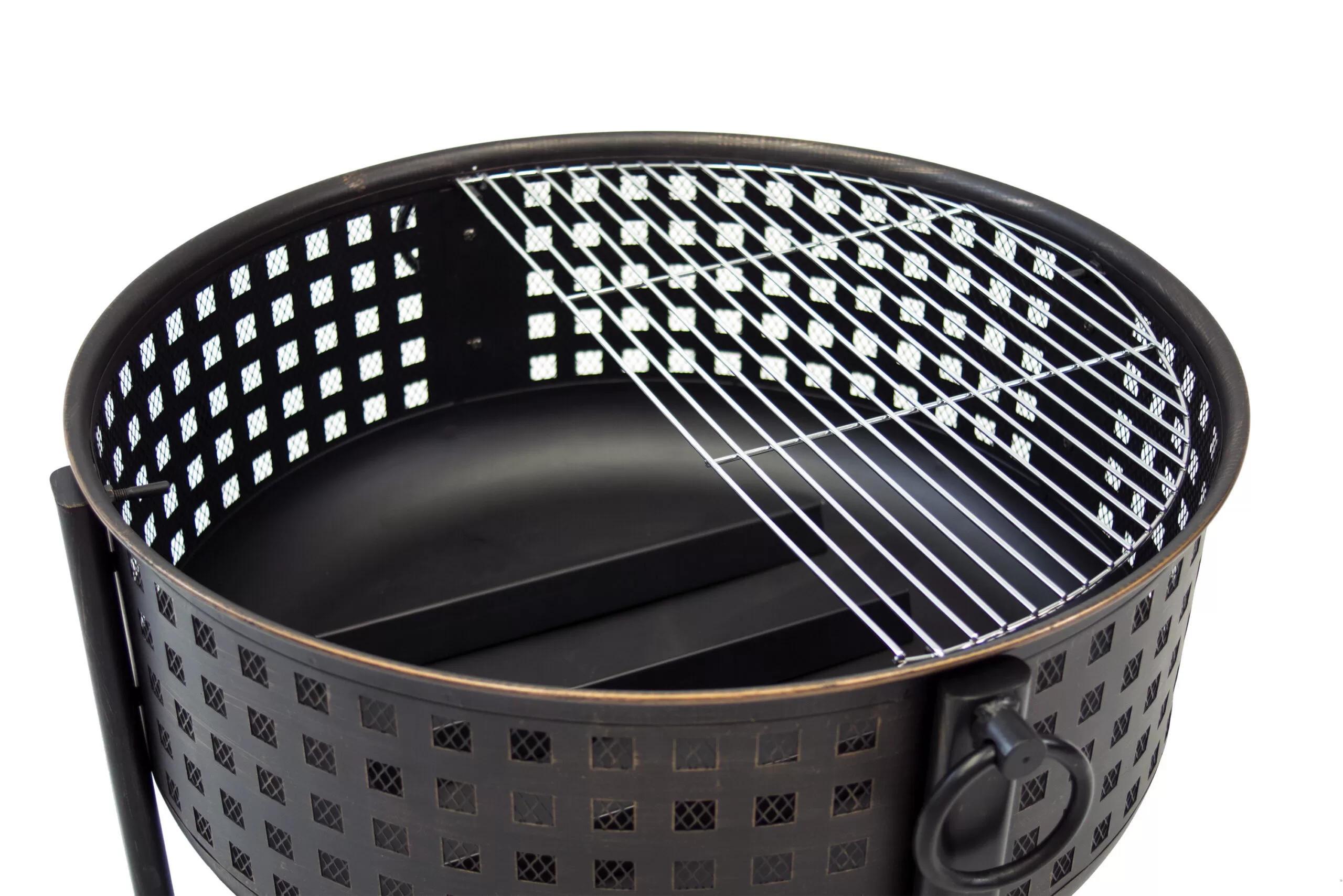 Pleasant Hearth Langston 30" Deep Bowl Steel Outdoor Fire Pit