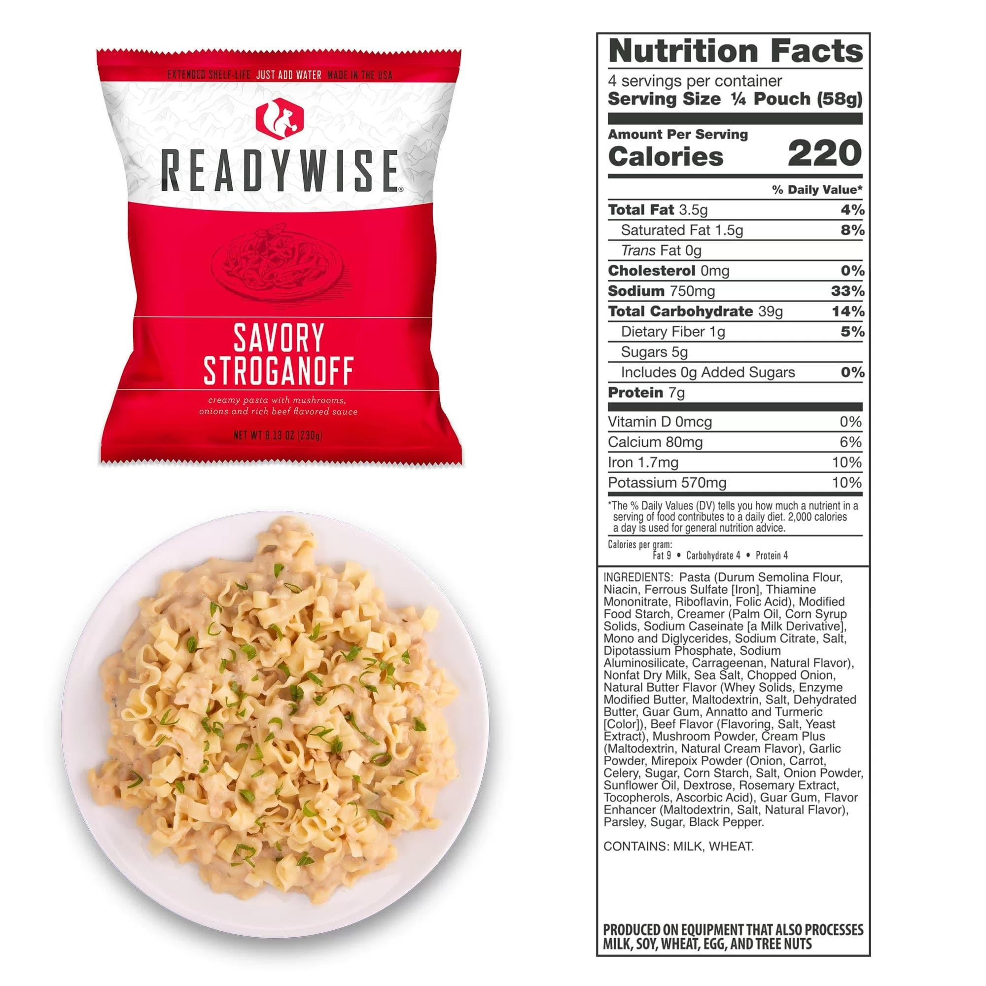 American Red Cross 60 Serving Emergency Meal Food Supply - Bucket