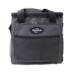 Koolatron Thermoelectric Iceless Electric Cooler Bag, 12Volt 26 qt (25 L) Black Gray
