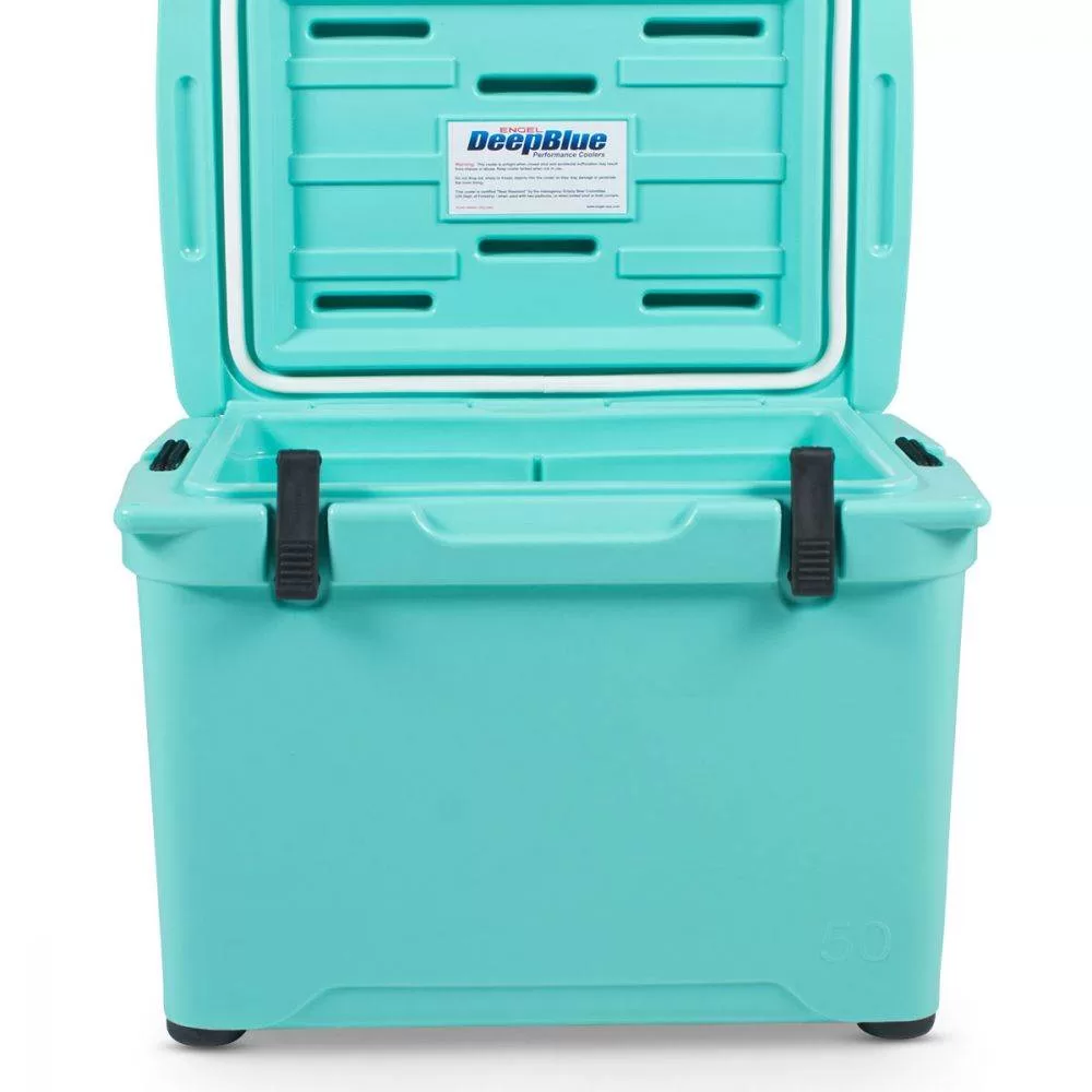 Engel Coolers 48 Quart 60 Can High Performance Roto Molded Ice Cooler, SeaFoam