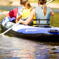 Sevylor Big Basin 3-Person Inflatable Kayak with Carry Bag