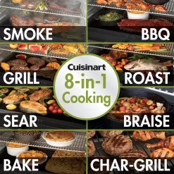 Cuisinart 465-Sq. in. Wood Pellet Grill and Smoker