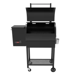 LifePro SCSP760LP 510 Square Inch Barrel Precision Wood Pellet Smoker Grill with Digital Control