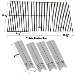 Replacement Kit for Backyard Grill GBC1355W-C, BY13-101-001-13, Grill Chef GBC1461W, UniFlame GBC1245W-C, GBC1059WB-C, BBQ Grill Models