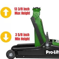 Unbranded ‎F-757G Pro-LifT F-757G 2-Ton Floor Jack - Car Hydraulic Trolley Jack Lift with 4000 lbs. Capacity for Home Garage Shop