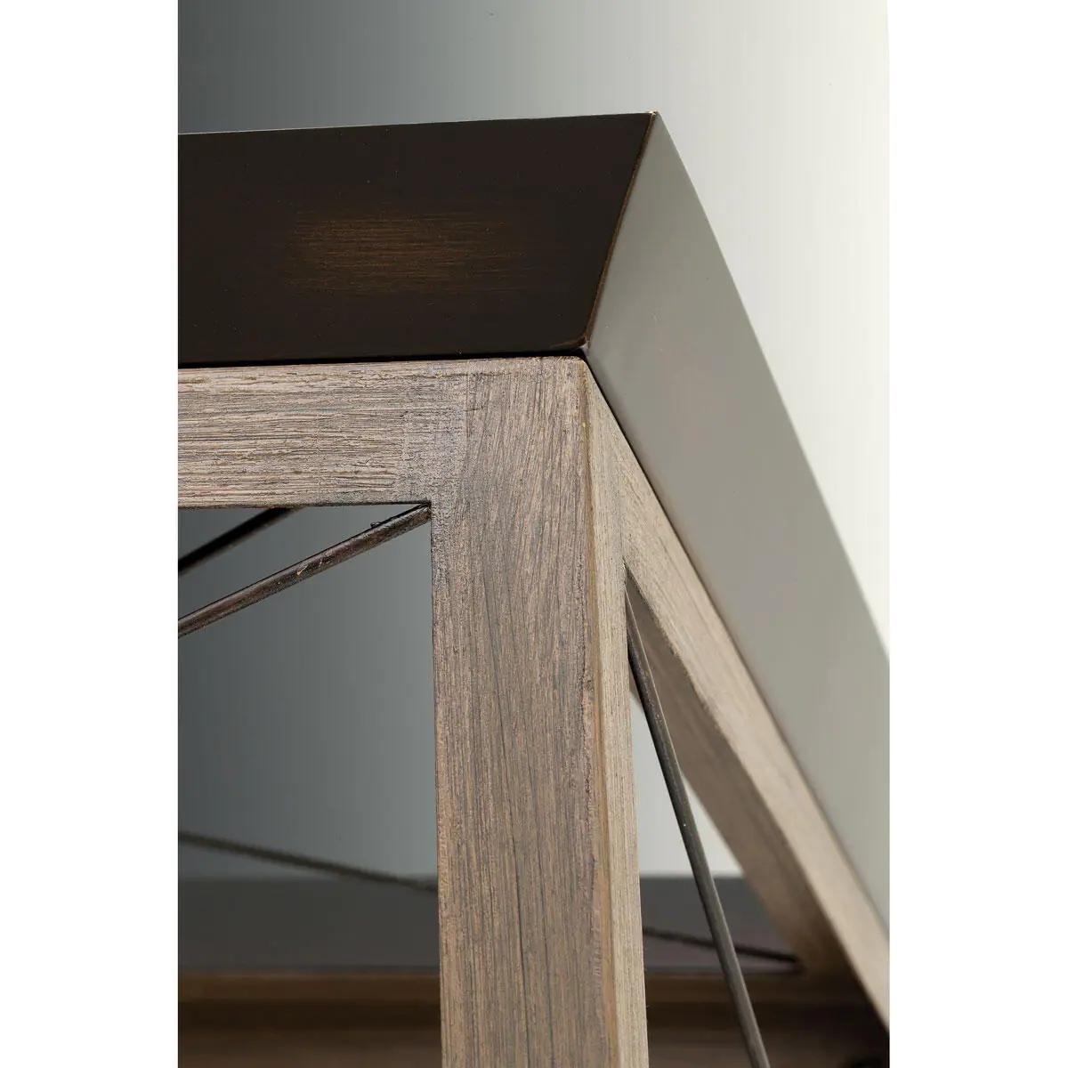 Progress Lighting Briarwood Collection 5-Light Antique Bronze Farmhouse Linear Island Chandelier Light