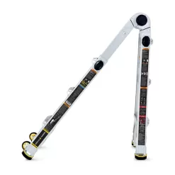 Gorilla Ladders GLMPX-14W-2 14 ft. Reach MPXW Aluminum Multi-Position Ladder with Wheels, 375 lbs. Load Capacity Type IAA Duty Rating
