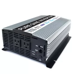GoWISE USA PS1002 1,000-Watt Continuous/2,000-Watt Peak Pure Sine Wave Inverter