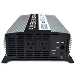 GoWISE USA PS1002 1,000-Watt Continuous/2,000-Watt Peak Pure Sine Wave Inverter