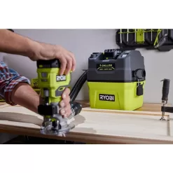 RYOBI PCL733K ONE+ 18V Cordless 1 Gal. Wet/Dry Vacuum Kit with 4.0Ah Battery and Charger