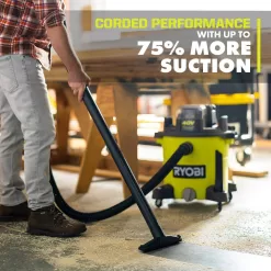 RYOBI RY40WD01K 40V 10 Gal. Cordless Wet/Dry Vacuum Kit with 40V 4.0 Ah Battery and 40V Charger