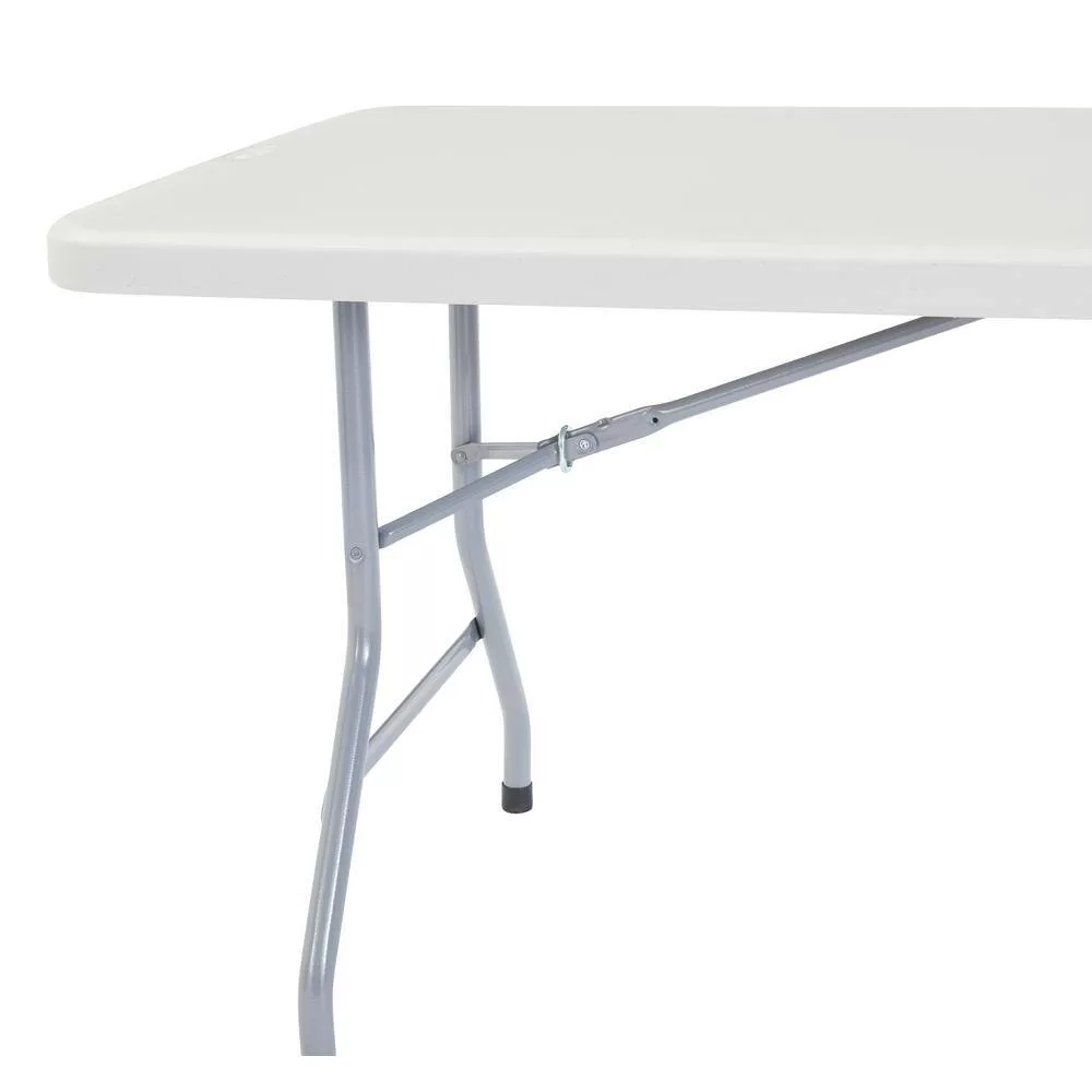 National Public Seating BT-3072 72 in. Grey Plastic Folding Banquet Table