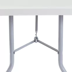 National Public Seating BT-3072 72 in. Grey Plastic Folding Banquet Table