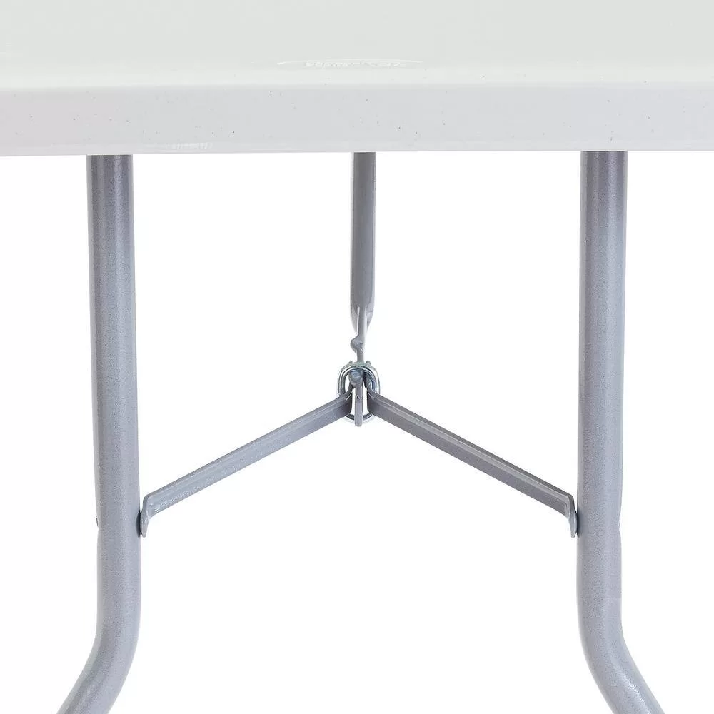 National Public Seating BT-3072 72 in. Grey Plastic Folding Banquet Table