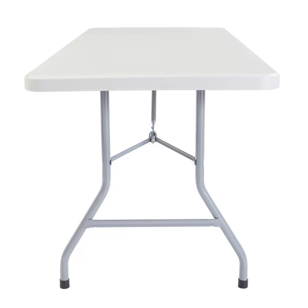 National Public Seating BT-3072 72 in. Grey Plastic Folding Banquet Table