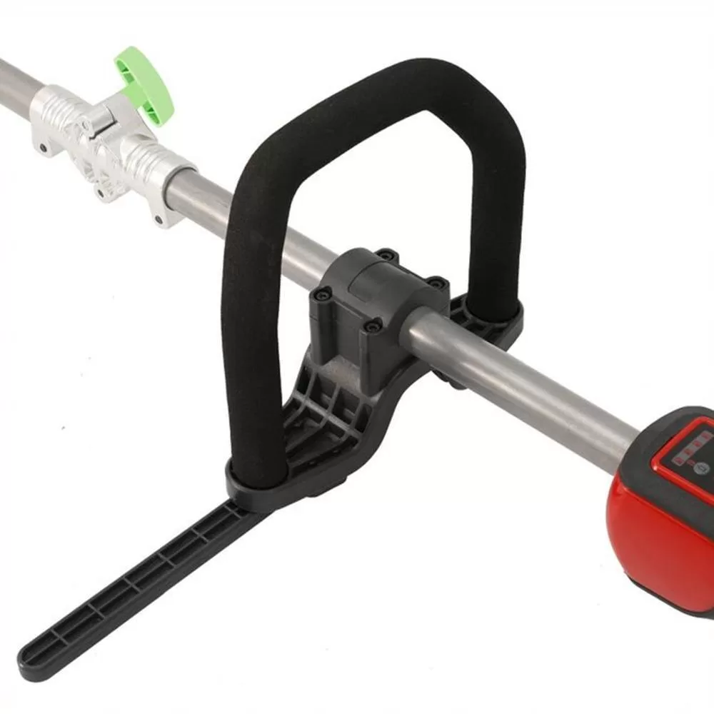 HENX A40DCZ350B01 40V Electric Cordless 14 in. Multi-Colored Pole String Trimmer with Charger and Battery