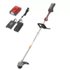 HENX A40DCZ350B01 40V Electric Cordless 14 in. Multi-Colored Pole String Trimmer with Charger and Battery