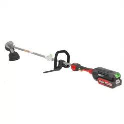 HENX A40DCZ350B01 40V Electric Cordless 14 in. Multi-Colored Pole String Trimmer with Charger and Battery