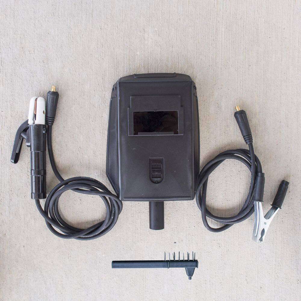 HIT Welding 806656 3,500-Watt/4,000-Watt Dual Fuel Recoil Start Portable Generator with Stick Welder (TIG), CO Detector and Auto-Shutoff