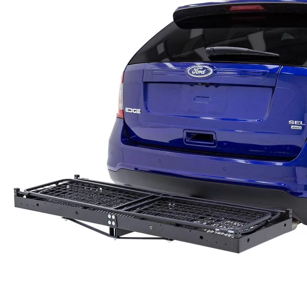 Elevate Outdoor CC-1223 Steel Cargo Carrier with Folding Sides