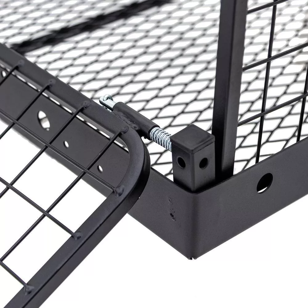 Elevate Outdoor CC-1223 Steel Cargo Carrier with Folding Sides