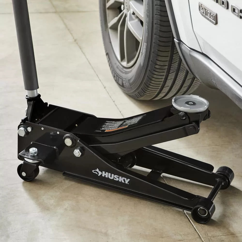 Husky HD00120-DIP 3-Ton Low Profile Floor Jack with Quick Lift
