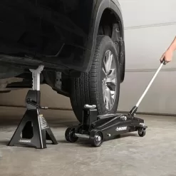 Husky HD00127 3-Ton Light Duty Truck Jack and Jack Stand Pair