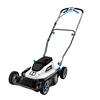 HART 40-Volt Cordless 18-inch Push Mower Kit, (1) 6Ah Lithium-Ion Battery & Charger
